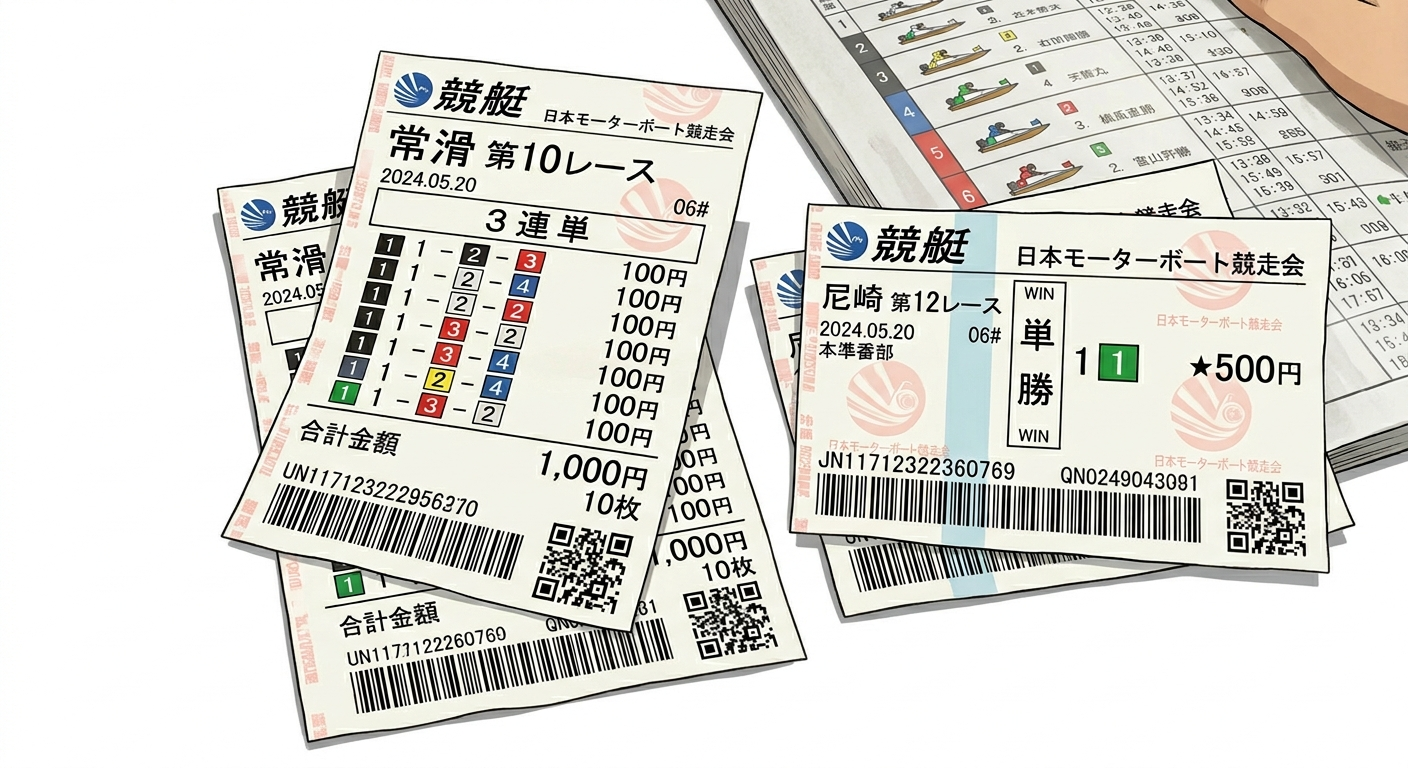 競艇の買い方を初心者向けにわかりやすく解説！舟券の種類やコツも紹介